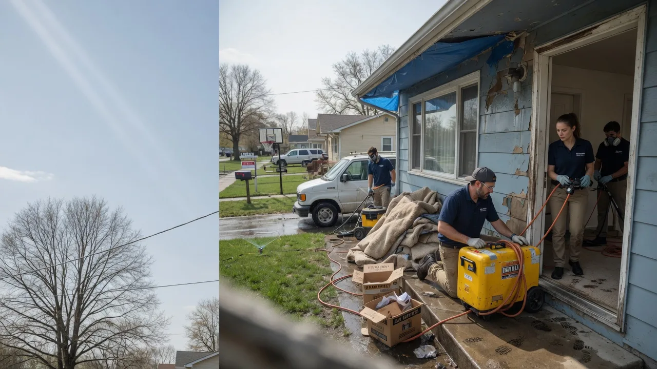 Basement Flood Cleanup in Bruning, NE near me